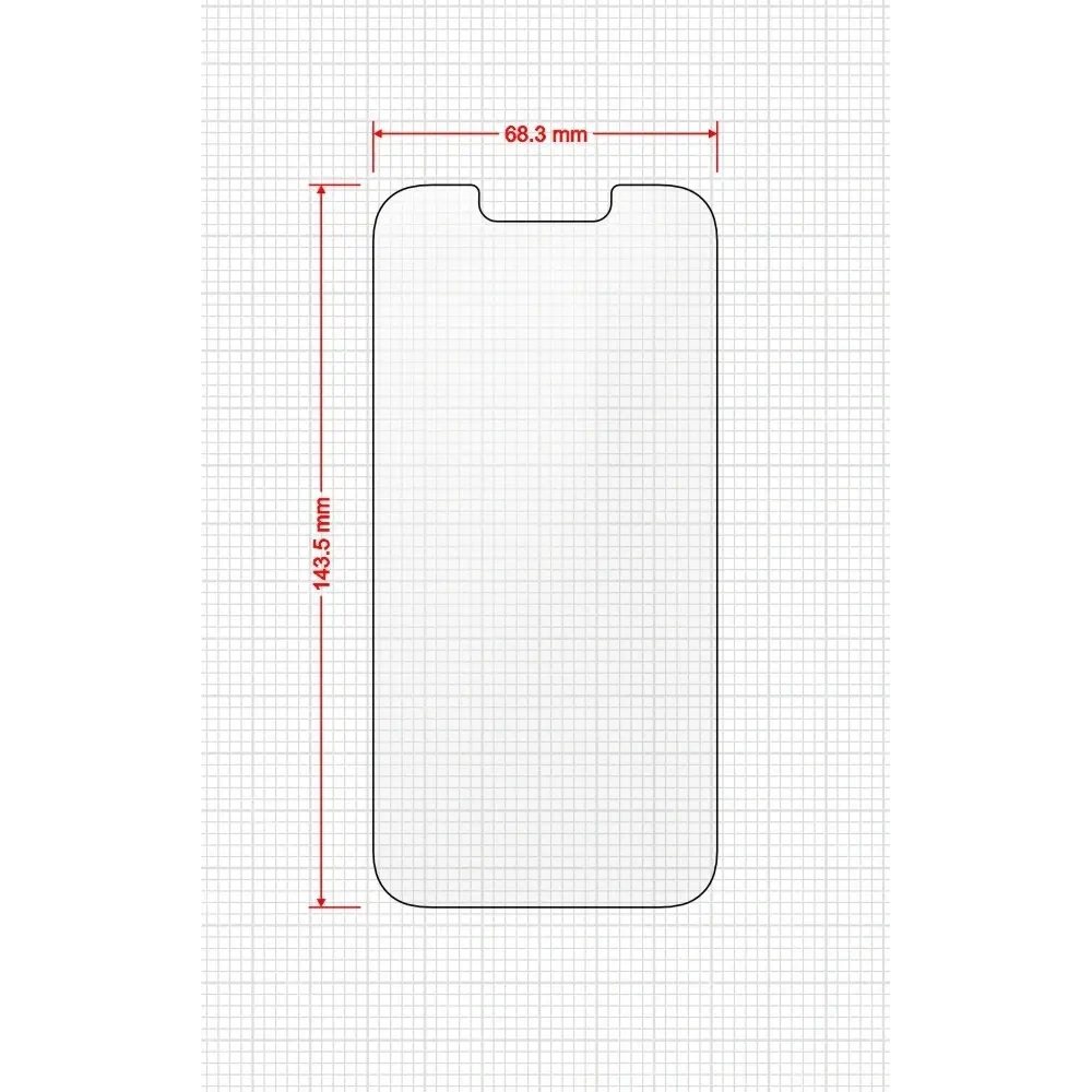 Folia matowa GrizzGlass MatteScreen Easy do Apple iPhone 13 Pro [2 PACK]