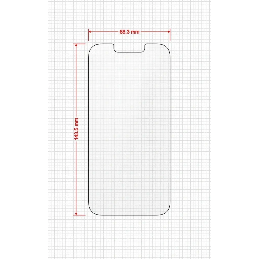 Folia matowa GrizzGlass MatteScreen Easy do Apple iPhone 13 [2 PACK]