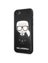Kup Etui Karl Lagerfeld KLHCI8DLFKBK Apple iPhone SE 2022/SE 2020/8/7 negru/black hard case Iconic Karl Glitter - KLD280BLK - {ean13} - Sklep Home Screen
