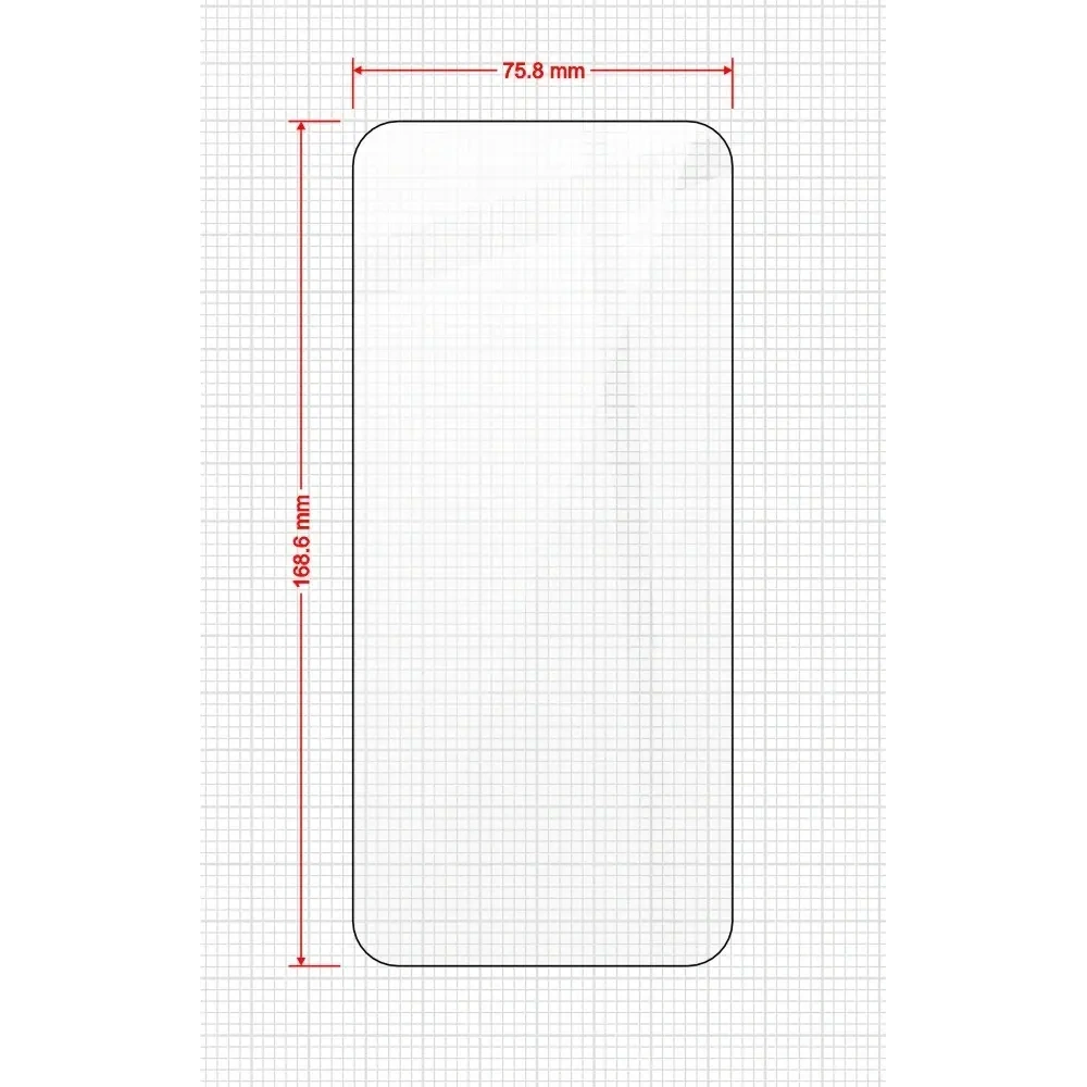 Szkło hybrydowe GrizzGlass HybridGlass Easy do Ulefone Armor 24 [2 PACK]