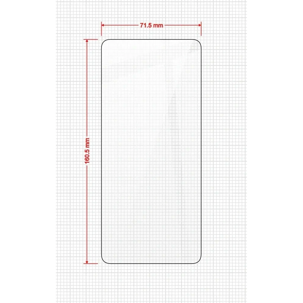 Szkło hybrydowe GrizzGlass HybridGlass Easy do Realme C67 [2 PACK]