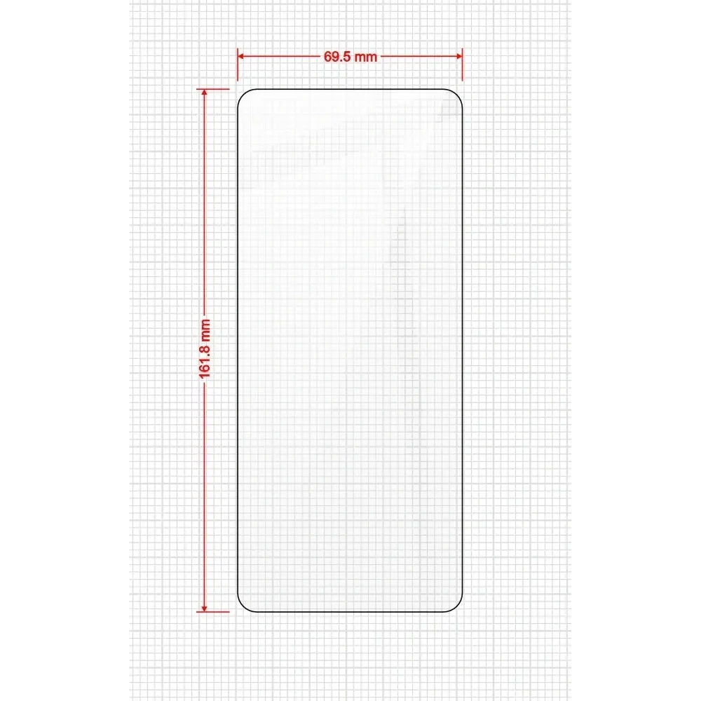 Szkło hybrydowe GrizzGlass HybridGlass Easy do Infinix Hot 40 Pro [2 PACK]