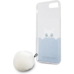 Kup Etui Karl Lagerfeld KLHCP7LTRGPABBL Apple iPhone 8/7 Plus hardcase transparent/blue K-Peek a Boo - KLD284CLBLU - {ean13} - Sklep Home Screen