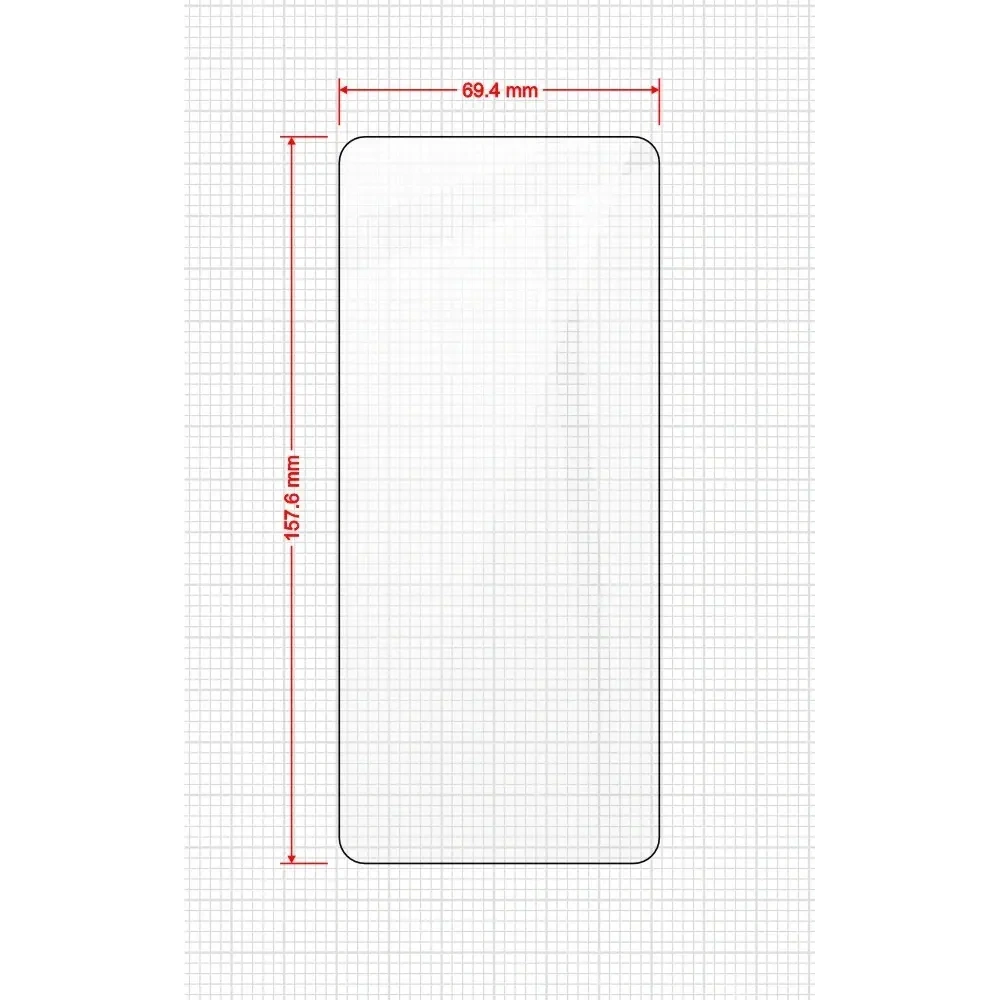 Szkło hybrydowe GrizzGlass HybridGlass Easy do HMD Pulse Pro [2 PACK]