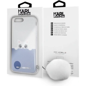 Kup Etui Karl Lagerfeld KLHCP7LTRGPABBL Apple iPhone 8/7 Plus hardcase transparent/blue K-Peek a Boo - KLD284CLBLU - {ean13} - Sklep Home Screen