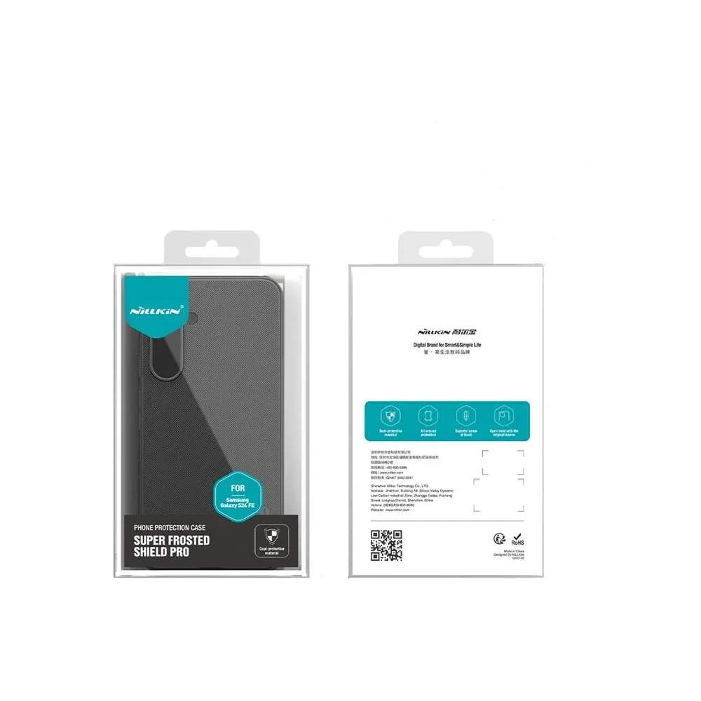 Etui Nillkin Super Frosted Shield Pro Samsung Galaxy S24 FE Blue / Niebieski