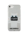 Kup Etui Karl Lagerfeld KLHCP7TRKPCSG Apple iPhone SE 2022/SE 2020/8/7 argintiu/silver Choupette Selfie Glitter - KLD286SLV - {ean13} - Sklep Home Screen
