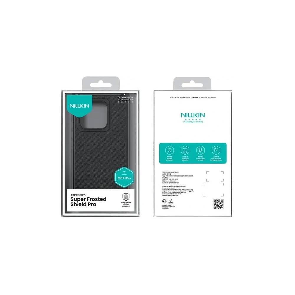 Etui Nillkin Super Frosted Shield Pro Xiaomi 14T Pro Blue / Niebieski