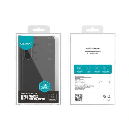 Kup Nillkin Super Frosted Shield Pro Magnetic Samsung Galaxy S24 FE Fekete - NLK1689 - {ean13} - Sklep Home Screen