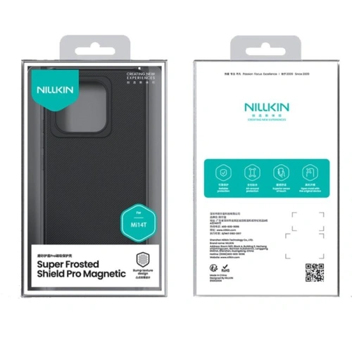 Kup Nillkin Super Frosted Shield Pro Magnetic Xiaomi 14T Schwarz - NLK1691 - {ean13} - Sklep Home Screen
