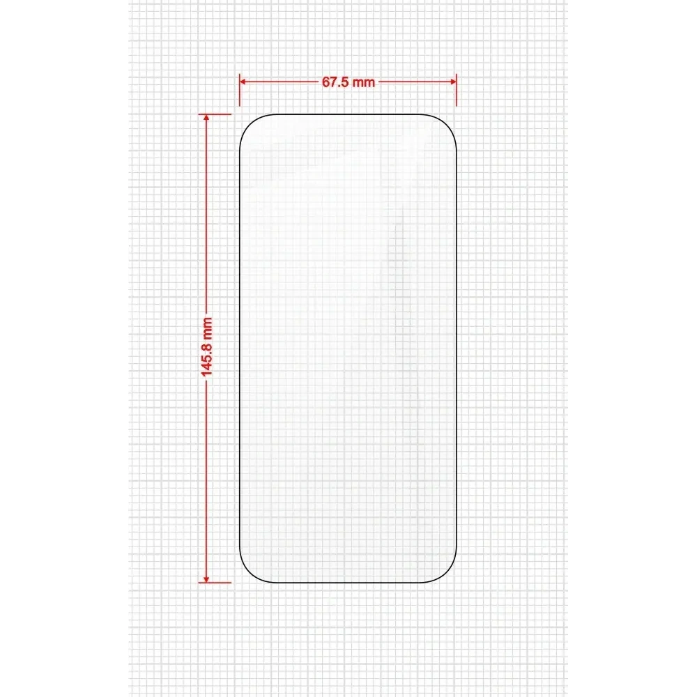 Szkło hybrydowe GrizzGlass HybridGlass Easy do Apple iPhone 16 Pro [2 PACK]