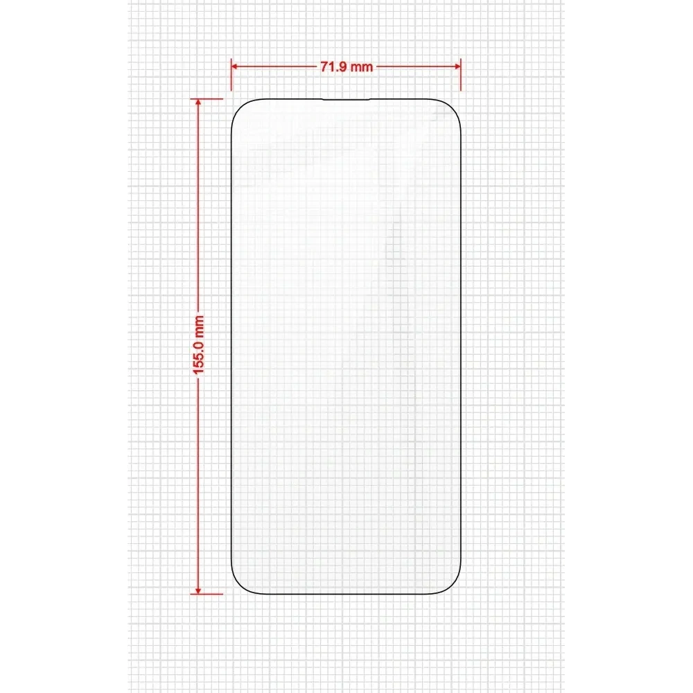 Szkło hybrydowe GrizzGlass HybridGlass Easy do Apple iPhone 15 Pro Max [2 PACK]