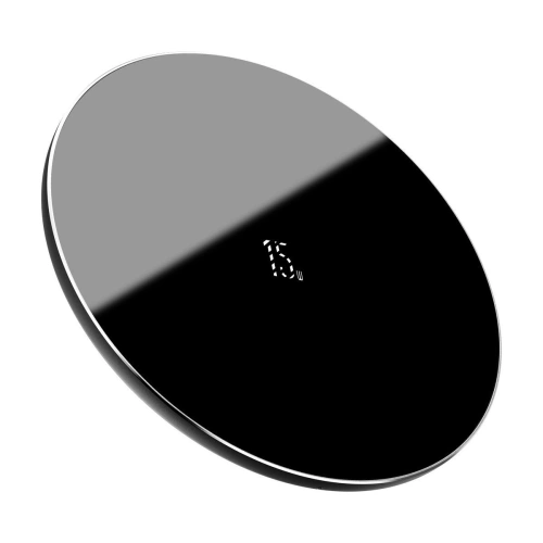 Kup Baseus Drahtloses induktives Ladegerät Simple, 15W (schwarz) - BSU1368BLK - {ean13} - Sklep Home Screen