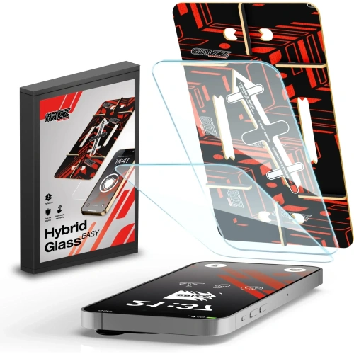 Kup Szkło hybrydowe GrizzGlass HybridGlass Easy do Apple iPhone 12 [2 PACK] - GRZ13247 - {ean13} - Sklep Home Screen
