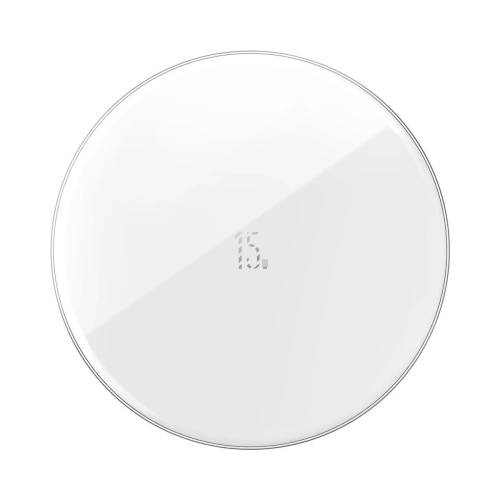 Kup Vezeték nélküli indukciós töltő Baseus Simple, 15W (fehér) - BSU1369WHT - {ean13} - Sklep Home Screen