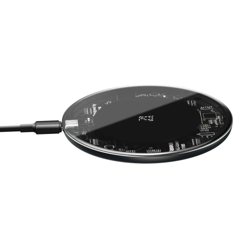 Buy Baseus Simple Wireless Charger, 15W Clear - BSU1370CL - {ean13} - Home Screen Store Europe