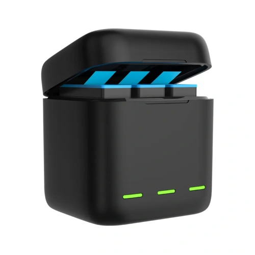 Kup [OUTLET] Háromcsatornás töltő doboz Telesin GoPro Hero 9 / Hero 10-hez (GP-BCG-901) - OT-860 - {ean13} - Sklep Home Screen