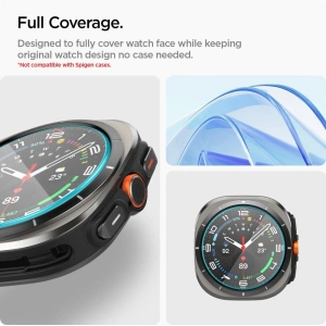Kup [OUTLET] Szkło hartowane Spigen GLAS.tR ez Fit Galaxy Watch Ultra 47mm Clear [2 PACK] - OT-862 - {ean13} - Sklep Home Screen