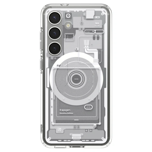 Kup Spigen Ultra Hybrid Mag MagSafe Samsung Galaxy S25 Zero One Fehér - SPN16721 - {ean13} - Sklep Home Screen