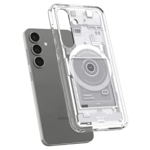 Kup Etui Spigen Ultra Hybrid Mag MagSafe Samsung Galaxy S25 Zero One White - SPN16721 - {ean13} - Sklep Home Screen