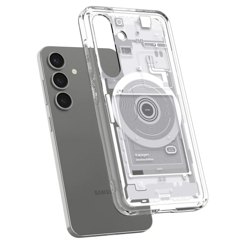 Kup Spigen Ultra Hybrid Mag MagSafe Samsung Galaxy S25 Zero One Fehér - SPN16721 - {ean13} - Sklep Home Screen