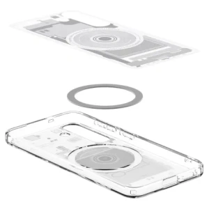 Kup Etui Spigen Ultra Hybrid Mag MagSafe Samsung Galaxy S25 Zero One White - SPN16721 - {ean13} - Sklep Home Screen