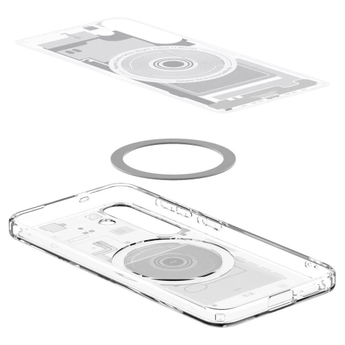 Kup Spigen Ultra Hybrid Mag MagSafe Samsung Galaxy S25 Zero One Fehér - SPN16721 - {ean13} - Sklep Home Screen