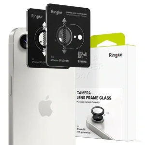 Buy Ringke Camera Frame Protector Apple iPhone 16e Black [2 PACK] - RGK11791 - {ean13} - Home Screen Store Europe