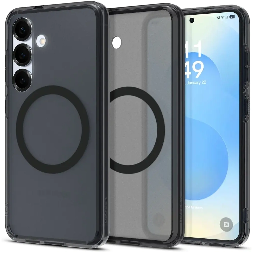 Etui Spigen Ultra Hybrid Mag MagSafe Samsung Galaxy S25 Frost Black