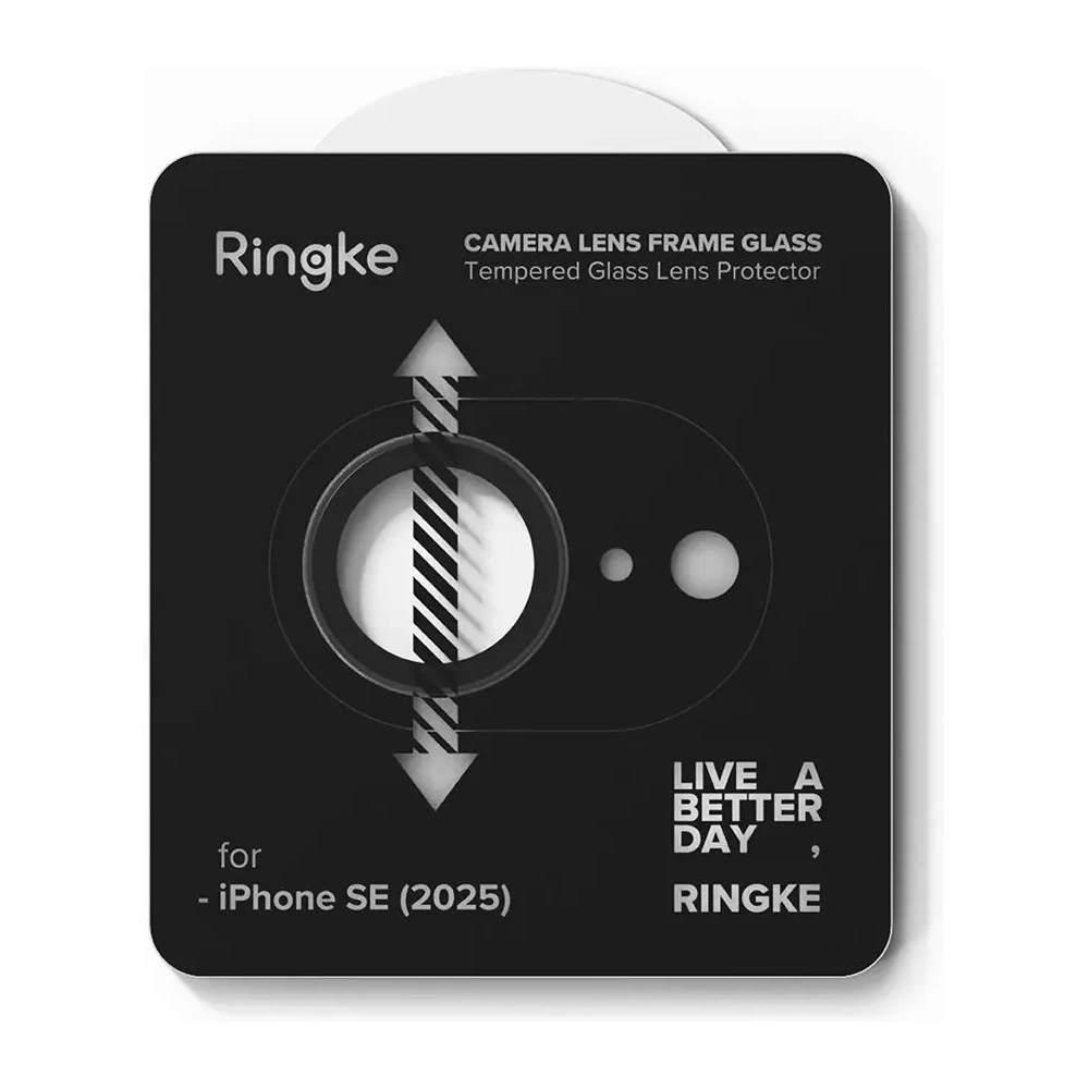 Nakładka Ringke Camera Frame Protector Apple iPhone 16e Black [2 PACK]