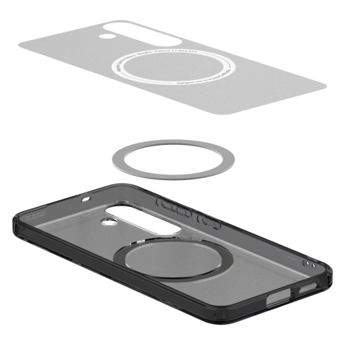 Kup Spigen Ultra Hybrid Mag MagSafe Samsung Galaxy S25 Frost Black - SPN16722 - {ean13} - Sklep Home Screen