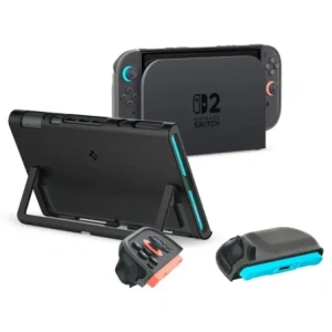 Kup Spigen Nano Pop Nintendo Switch 2 Suspină Neagră - SPN16724 - {ean13} - Sklep Home Screen