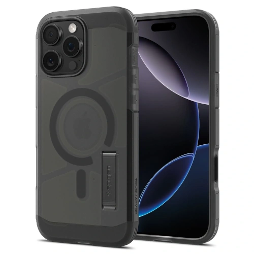 Kup Spigen Tough Armor T Mag MagSafe Apple iPhone 16 Pro Frost Black - SPN16725 - {ean13} - Sklep Home Screen