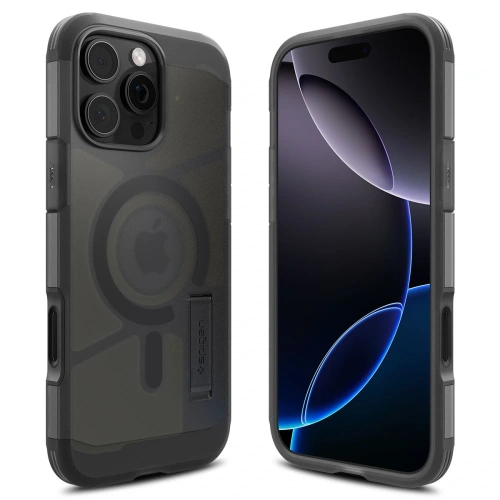 Kup Spigen Tough Armor T Mag MagSafe Apple iPhone 16 Pro Frost Black - SPN16725 - {ean13} - Sklep Home Screen