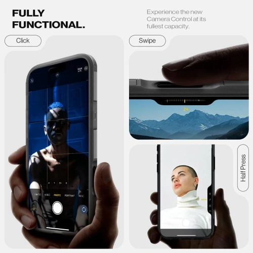 Kup Etui Spigen Tough Armor T Mag MagSafe Apple iPhone 16 Pro Frost Black - SPN16725 - {ean13} - Sklep Home Screen