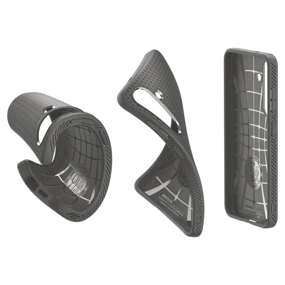 Etui Spigen Liquid Air Samsung Galaxy S25 Marble Grey