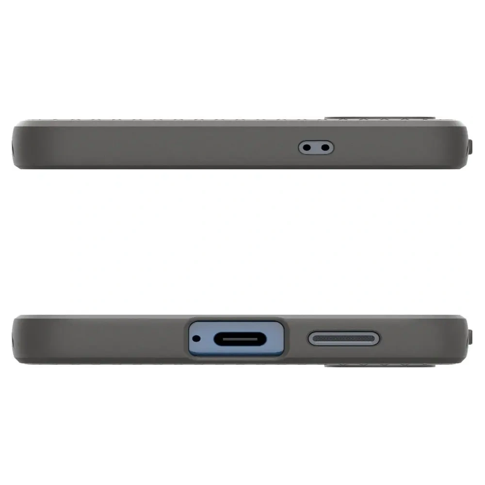 Etui Spigen Liquid Air Samsung Galaxy S25 Marble Grey