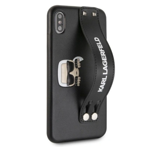 Kup Etui Karl Lagerfeld KLHCI65HA2BK Apple iPhone XS Max hardcase černý/black Iconic Hand Strap - KLD289BLK - {ean13} - Sklep Home Screen
