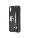Kup Etui Karl Lagerfeld KLHCI65HA2BK Apple iPhone XS Max hardcase černý/black Iconic Hand Strap - KLD289BLK - {ean13} - Sklep Home Screen