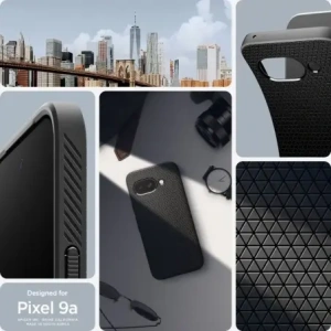 Kup Spigen Liquid Air Google Pixel 9a Mattschwarz - SPN16728 - {ean13} - Sklep Home Screen