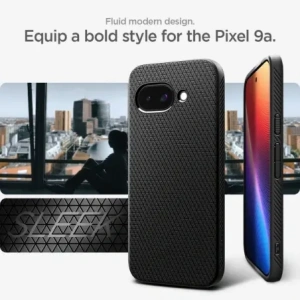 Kup Spigen Liquid Air Google Pixel 9a Mattschwarz - SPN16728 - {ean13} - Sklep Home Screen
