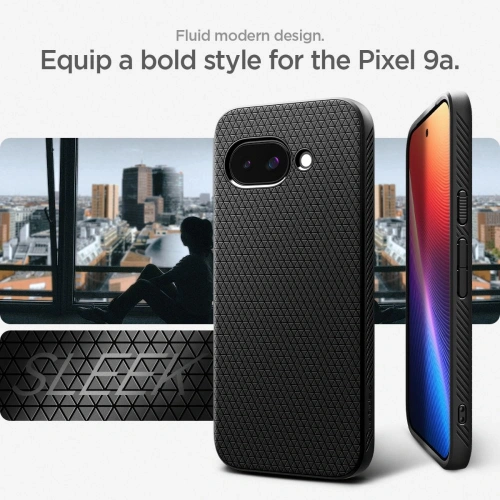 Kup Spigen Liquid Air Google Pixel 9a Mattschwarz - SPN16728 - {ean13} - Sklep Home Screen