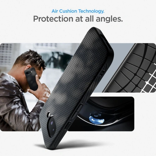 Kup Spigen Liquid Air Google Pixel 9a Mattschwarz - SPN16728 - {ean13} - Sklep Home Screen