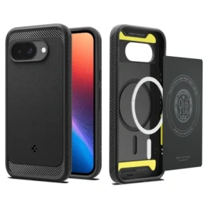 Kup Spigen Rugged Armor Mag MagSafe Google Pixel 9a Matt Schwarz - SPN16729 - {ean13} - Sklep Home Screen