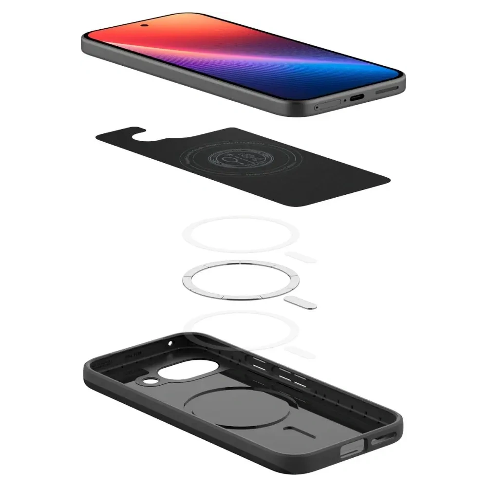 Etui Spigen Thin Fit Mag MagSafe Google Pixel 9a Black