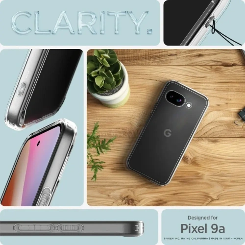 Kup Etui Spigen Ultra Hybrid Google Pixel 9a Crystal Clear - SPN16732 - {ean13} - Sklep Home Screen