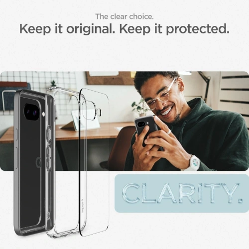 Buy Spigen Ultra Hybrid Google Pixel 9a Crystal Clear - SPN16732 - {ean13} - Home Screen Store Europe
