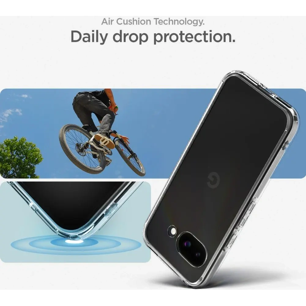 Etui Spigen Ultra Hybrid Google Pixel 9a Crystal Clear