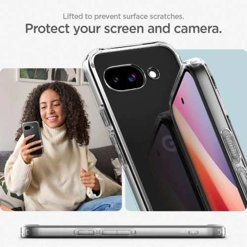 Buy Spigen Ultra Hybrid Google Pixel 9a Crystal Clear - SPN16732 - {ean13} - Home Screen Store Europe