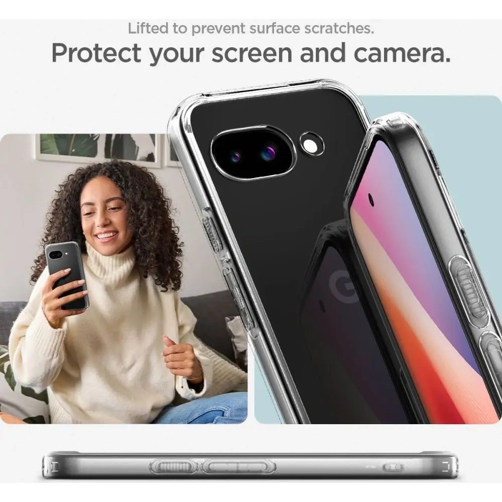 Etui Spigen Ultra Hybrid Google Pixel 9a Crystal Clear